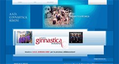 Desktop Screenshot of ginnasticarimini.com